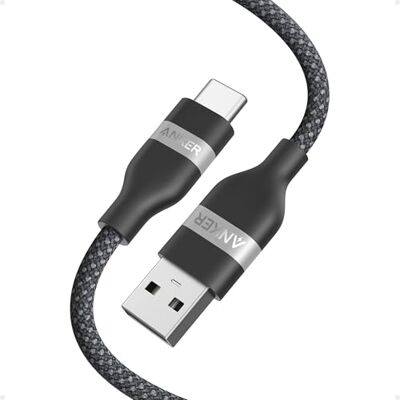 Anker Cavo USB C di Ricarica 0,9m, USB A a C, cavo di Ricarica Rapida Anker Cavo USB C di Ricarica 0,9m, USB A a C, cavo di Ricarica Rapida