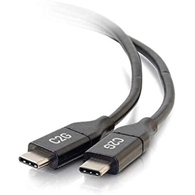 C2G Cavo di alimentazione da USB-C a USB-C 5A da 1,8 m, adatto per Galaxy S9/8+, MacBook Pro, iPad Pro, Google Pixel, Chromebook, Nexus, Huawei, Switch e molto altro ancora. C2G Cavo di alimentazione da USB-C a USB-C 5A da 1,8 m, adatto per Galaxy S9/8+, MacBook Pro, iPad Pro, Google Pixel, Chromebook, Nexus, Huawei, Switch e molto altro ancora.
