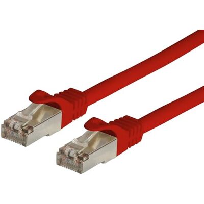 Techly Professional 360639 Cavo di Rete Patch in Rame Cat. 6A SFTP LSZH 15 m Rosso Rosso Techly Professional 360639 Cavo di Rete Patch in Rame Cat. 6A SFTP LSZH 15 m Rosso Rosso