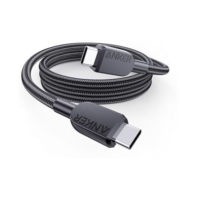 Anker Cavo USB C da 240W, cavo di ricarica in nylon tipo C doppia treccia Anker Cavo USB C da 240W, cavo di ricarica in nylon tipo C doppia treccia