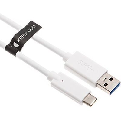 Keple Tipo C Cavo USB Compatibile con Go Pro Hero5 Hero 5, Huawei Mate 9, LG Nexus 5X, Huawei Nexus 6P, Gionee S6, LeEco Le Max 2 dati caricabatterie Cavo di ricarica e dati USB-C alta velocità (2M) Keple Tipo C Cavo USB Compatibile con Go Pro Hero5 Hero 5, Huawei Mate 9, LG Nexus 5X, Huawei Nexus 6P, Gionee S6, LeEco Le Max 2 dati caricabatterie Cavo di ricarica e dati USB-C alta velocità (2M)