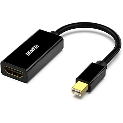 BENFEI Adattatore da Mini DisplayPort a HDMI, cavo placcato oro da Mini DP (Thunderbolt) a HDMI, per MacBook Pro, MacBook Air, Mac mini, Microsoft Surface Pro 3/4, ecc BENFEI Adattatore da Mini DisplayPort a HDMI, cavo placcato oro da Mini DP (Thunderbolt) a HDMI, per MacBook Pro, MacBook Air, Mac mini, Microsoft Surface Pro 3/4, ecc