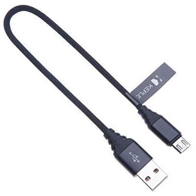 Keple Cavo Micro USB Cavo di ricarica rapida Cavo di ricarica rapida Cavo di sincronizzazione dati Compatibile con Tesco Hudl 1, Hudl 2, Hudl 7 inch, Hudl 2 8.3 Tablet Cavo USB B ad alta velocità 0.25m Keple Cavo Micro USB Cavo di ricarica rapida Cavo di ricarica rapida Cavo di sincronizzazione dati Compatibile con Tesco Hudl 1, Hudl 2, Hudl 7 inch, Hudl 2 8.3 Tablet Cavo USB B ad alta velocità 0.25m
