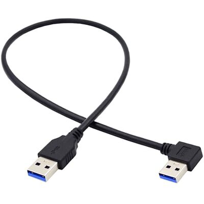 chenyang CY 0,4 m ad angolo retto 90 gradi USB 3.0 tipo A maschio a diritto tipo A maschio cavo dati chenyang CY 0,4 m ad angolo retto 90 gradi USB 3.0 tipo A maschio a diritto tipo A maschio cavo dati
