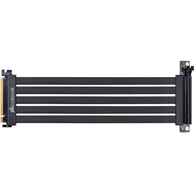 Corsair Prolunga Premium PCIe 3.0 x16 300 mm V2, nero Corsair Prolunga Premium PCIe 3.0 x16 300 mm V2, nero