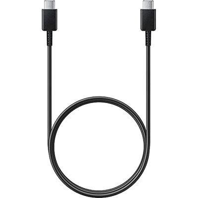 Samsung Galaxy Cavo USB-C (USB-C a USB-C), colore: nero Samsung Galaxy Cavo USB-C (USB-C a USB-C), colore: nero