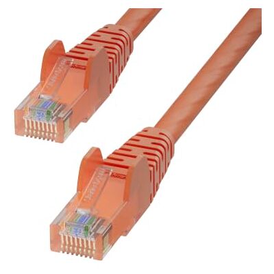 StarTech Cavo Ethernet Cat6 Arancione 5m, Snagless, 24AWG (CAT6UTP5MOR) Confezione da 10, Conduttori in Rame Puro 34AWG, Connettori RJ45 Placcati Oro, Cavo Patch Antigroviglio, Cavo Ethernet 10Gbps StarTech Cavo Ethernet Cat6 Arancione 5m, Snagless, 24AWG (CAT6UTP5MOR) Confezione da 10, Conduttori in Rame Puro 34AWG, Connettori RJ45 Placcati Oro, Cavo Patch Antigroviglio, Cavo Ethernet 10Gbps