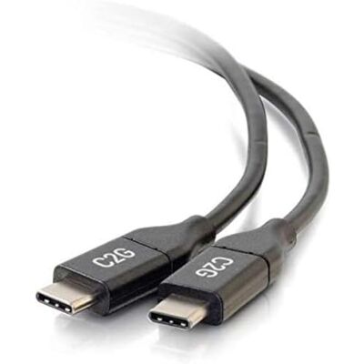 C2G Cavo di trasmissione dati da USB-C a USB-C 5A, adatto per Galaxy S9/8+, MacBook Pro, iPad Pro, Google Pixel, Chromebook, Nexus, Huawei, Switch e molto altro ancora C2G Cavo di trasmissione dati da USB-C a USB-C 5A, adatto per Galaxy S9/8+, MacBook Pro, iPad Pro, Google Pixel, Chromebook, Nexus, Huawei, Switch e molto altro ancora