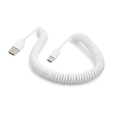 SYSTEM-S Cavo USB Tipo C 3.1 a USB 2.0, 100-200 cm, Colore: Bianco SYSTEM-S Cavo USB Tipo C 3.1 a USB 2.0, 100-200 cm, Colore: Bianco