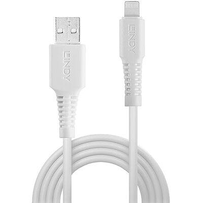 Lindy 31326 Cavo USB a Lightning, 1 m, Bianco Lindy 31326 Cavo USB a Lightning, 1 m, Bianco