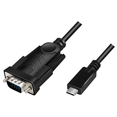 Logilink AU0051A Cavo adattatore USB 2.0 (tipo C) a seriale (RS232) per Windows (fino a Win11), lunghezza 1,2 m Logilink AU0051A Cavo adattatore USB 2.0 (tipo C) a seriale (RS232) per Windows (fino a Win11), lunghezza 1,2 m