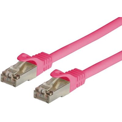 Techly Professional 027217 Cavo di Rete Patch in CCA Schermato Cat. 6 Rosa F/UTP 3 m Bulk Rosa Techly Professional 027217 Cavo di Rete Patch in CCA Schermato Cat. 6 Rosa F/UTP 3 m Bulk Rosa
