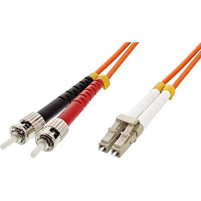 Techly Professional 302525 Cavo Fibra Ottica Multimodale OM2 ST/LC 50/125 5 m Arancione Techly Professional 302525 Cavo Fibra Ottica Multimodale OM2 ST/LC 50/125 5 m Arancione