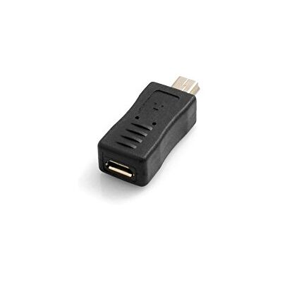 SYSTEM-S , spina mini USB maschio, su adattatore Micro USB femmina, OTG Host Cable Flash Drive collegamento per smartphone, cellulare, tablet, PC SYSTEM-S , spina mini USB maschio, su adattatore Micro USB femmina, OTG Host Cable Flash Drive collegamento per smartphone, cellulare, tablet, PC
