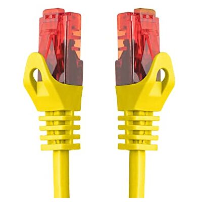 BIGtec Cavo Ethernet Cavo Lan 25m Cavo di Rete RJ45 Cavo Patch giallo 25 Metri Gigabit POE PC Gaming-Cavo Accessori PS5 compatibile PS4 xBox Switch Ethernet Router Smart TV Box NAS BIGtec Cavo Ethernet Cavo Lan 25m Cavo di Rete RJ45 Cavo Patch giallo 25 Metri Gigabit POE PC Gaming-Cavo Accessori PS5 compatibile PS4 xBox Switch Ethernet Router Smart TV Box NAS