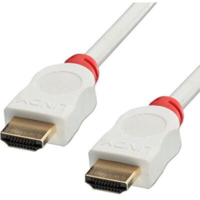 Lindy 41412 Cavo HDMI High Speed, 2 m, Bianco Lindy 41412 Cavo HDMI High Speed, 2 m, Bianco