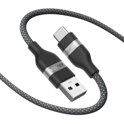 Anker Cavo USB C di Ricarica 1,8m, USB A a C, cavo di Ricarica Rapida Anker Cavo USB C di Ricarica 1,8m, USB A a C, cavo di Ricarica Rapida