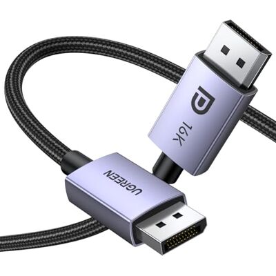 UGREEN 16K 30Hz Cavo DisplayPort 2.1 8K 60Hz 4K 240Hz Cavo DP 2.1 5M UGREEN 16K 30Hz Cavo DisplayPort 2.1 8K 60Hz 4K 240Hz Cavo DP 2.1 5M