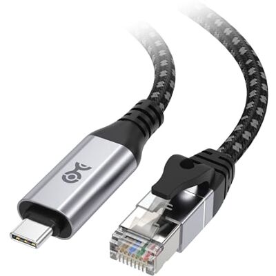 Cable Matters Cavo USB-C a Gigabit Ethernet Plug & Play 1,8 m Cable Matters Cavo USB-C a Gigabit Ethernet Plug & Play 1,8 m