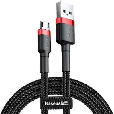 Baseus Cafule Cable Double Side USB to microUSB QC 3.0, 1.5 A, 2 m (Red/Black) Baseus Cafule Cable Double Side USB to microUSB QC 3.0, 1.5 A, 2 m (Red/Black)