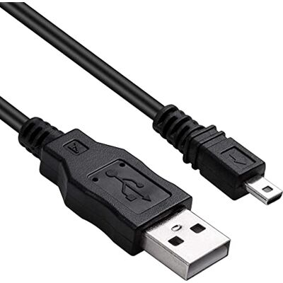 Dragon Cavo USB di RicambioTrasferimento Dati & Ricarica Compatibile con Panasonic Lumix DMC-TZ55, TZ60, TZ61, ZS19, ZS20, ZS35, ZS40 (non tutti i modelli supportano la ricarica via USB) Dragon Cavo USB di RicambioTrasferimento Dati & Ricarica Compatibile con Panasonic Lumix DMC-TZ55, TZ60, TZ61, ZS19, ZS20, ZS35, ZS40 (non tutti i modelli supportano la ricarica via USB)