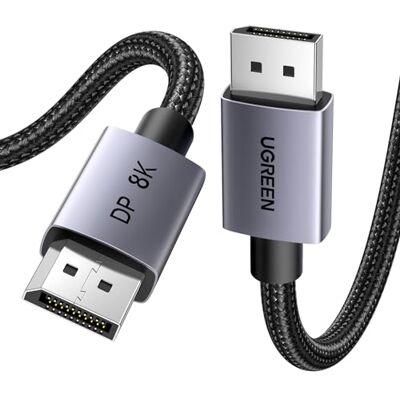 UGREEN 8K 60Hz Cavo DisplayPort 1.4 Certificato VESA 4K 240Hz Cavo DP 8K 3M UGREEN 8K 60Hz Cavo DisplayPort 1.4 Certificato VESA 4K 240Hz Cavo DP 8K 3M