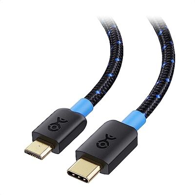 Cable Matters USB-C a Micro USB con investimento intrecciato, 1 m, Nero Cable Matters USB-C a Micro USB con investimento intrecciato, 1 m, Nero