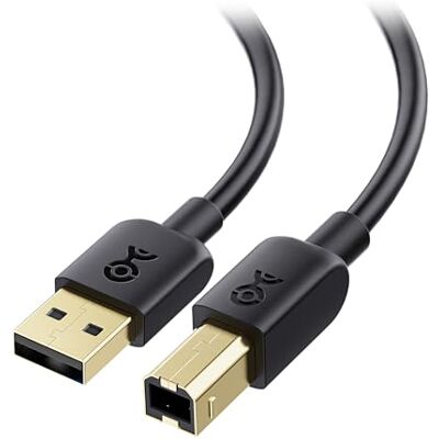 Cable Matters Cavo USB-A a USB-B 2.0, 0,9 m, Nero Cable Matters Cavo USB-A a USB-B 2.0, 0,9 m, Nero