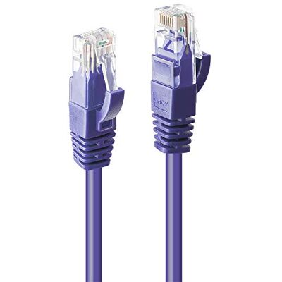 Lindy Cavo di Rete Cat.6 U/UTP Viola, 15m Lindy Cavo di Rete Cat.6 U/UTP Viola, 15m