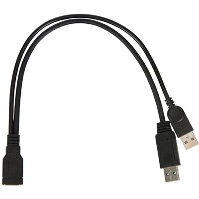 Cavo USB System-S - 32cm USB 3.0 & 2.0 A - Divisore dati e alimentazione Cavo USB System-S - 32cm USB 3.0 & 2.0 A - Divisore dati e alimentazione