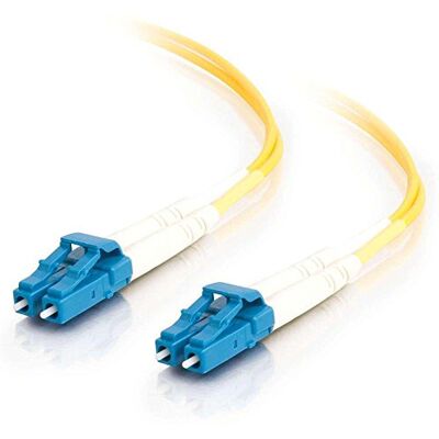 C2G fibra di 20m/cavo a fibre ottiche per le applicazioni di Gigabit Ethernet LC/LC LSZH fibra monomodale duplex 9/125 SM C2G fibra di 20m/cavo a fibre ottiche per le applicazioni di Gigabit Ethernet LC/LC LSZH fibra monomodale duplex 9/125 SM