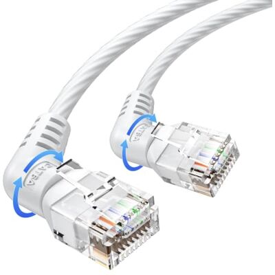 VENTION Cavo LAN Cat 6, 2 m, girevole a 360°, cavo Ethernet ultra sottile VENTION Cavo LAN Cat 6, 2 m, girevole a 360°, cavo Ethernet ultra sottile