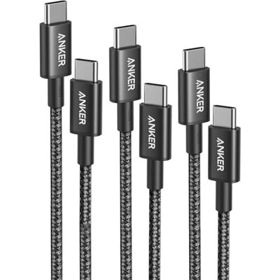 Anker Cavo USB C, 100W 333 Cavo USB Type-c, Ricarica Rapida Anker Cavo USB C, 100W 333 Cavo USB Type-c, Ricarica Rapida