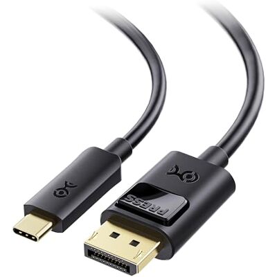 Cable Matters 32,4 Gbit/s Cavo USB-C DP 1.4 Unidirezionale 1,8 m, Nero Cable Matters 32,4 Gbit/s Cavo USB-C DP 1.4 Unidirezionale 1,8 m, Nero