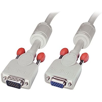 Lindy 36366 Cavo Monitor VGA, 10 m, Bianco Lindy 36366 Cavo Monitor VGA, 10 m, Bianco