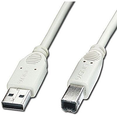 Lindy 31811 Box 50 Cavi USB 2.0, 2m Tipo A/B, Bianco Lindy 31811 Box 50 Cavi USB 2.0, 2m Tipo A/B, Bianco