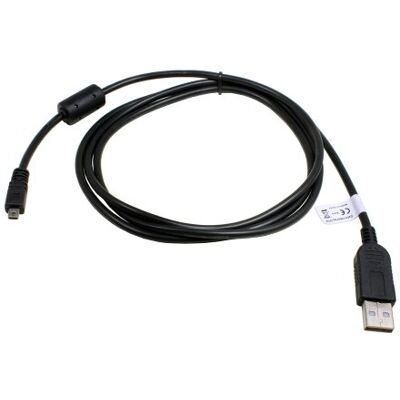 Mobile-Laden USB Cavo compatibile con Panasonic Lumix DMC-F5, 1,5 metro, sostituito: DMW-USBC1, K1HA08AD0001, K1HA08CD0019 Mobile-Laden USB Cavo compatibile con Panasonic Lumix DMC-F5, 1,5 metro, sostituito: DMW-USBC1, K1HA08AD0001, K1HA08CD0019