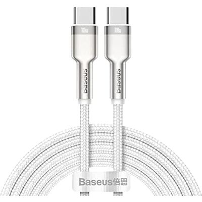Baseus Data Cable Cafule USB-C to USB-C 2m White Baseus Data Cable Cafule USB-C to USB-C 2m White