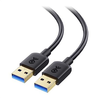 Cable Matters Cavo USB3.0 Lungo, 5 Gbit/s, 4,5 m nero USB-A maschio a USB-A maschio, Cavo dati USB-A a USB-A, Maschio a maschio Cable Matters Cavo USB3.0 Lungo, 5 Gbit/s, 4,5 m nero USB-A maschio a USB-A maschio, Cavo dati USB-A a USB-A, Maschio a maschio