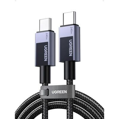 UGREEN Zapix Cavo USB C PD 3.1 240W Ricarica Rapida 140W 100W 60W (2M) UGREEN Zapix Cavo USB C PD 3.1 240W Ricarica Rapida 140W 100W 60W (2M)