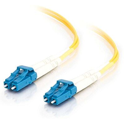 C2G 85612 - Cavo in Fibra Ottica - 30m - LC - Monomodale - OS1 - Senza alogeni - Giallo C2G 85612 - Cavo in Fibra Ottica - 30m - LC - Monomodale - OS1 - Senza alogeni - Giallo