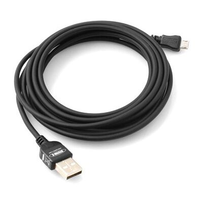 SYSTEM-S Cavo Micro USB ad Alta velocità da 3 m per Una Ricarica Due Volte più Veloce SYSTEM-S Cavo Micro USB ad Alta velocità da 3 m per Una Ricarica Due Volte più Veloce