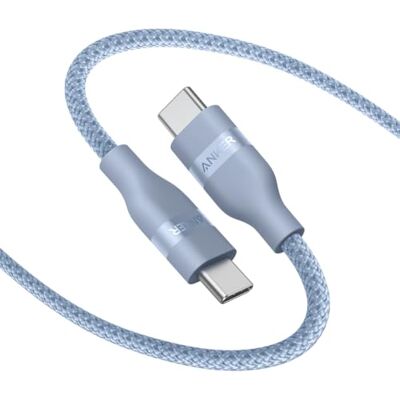 Anker Cavo USB C di Ricarica Veloce 240W, Design Intrecciato e Riciclato Anker Cavo USB C di Ricarica Veloce 240W, Design Intrecciato e Riciclato