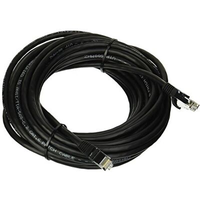 C2G 03988 Cavo Cat6 Cavo patch di rete Ethernet non schermato antigroviglio, nero (9,14 metri) C2G 03988 Cavo Cat6 Cavo patch di rete Ethernet non schermato antigroviglio, nero (9,14 metri)