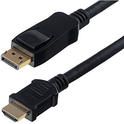 Helos 118881 10m DisplayPort HDMI Nero cavo e adattatore video Helos 118881 10m DisplayPort HDMI Nero cavo e adattatore video