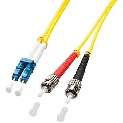 Lindy Cavo Fibra Ottica OS2 LC/ST 9/125, 20m Lindy Cavo Fibra Ottica OS2 LC/ST 9/125, 20m