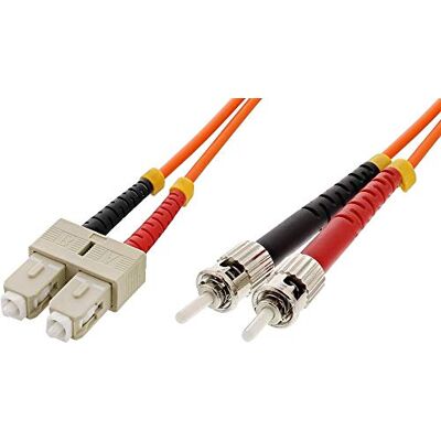 Techly Professional 302396 Cavo Fibra Ottica Multimodale OM2 SC/ST 50/125 1 m Arancione Techly Professional 302396 Cavo Fibra Ottica Multimodale OM2 SC/ST 50/125 1 m Arancione