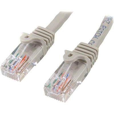 Cavo Ethernet Cat5e grigio da 3m di StarTech.com - Fast Ethernet Cavo Ethernet Cat5e grigio da 3m di StarTech.com - Fast Ethernet