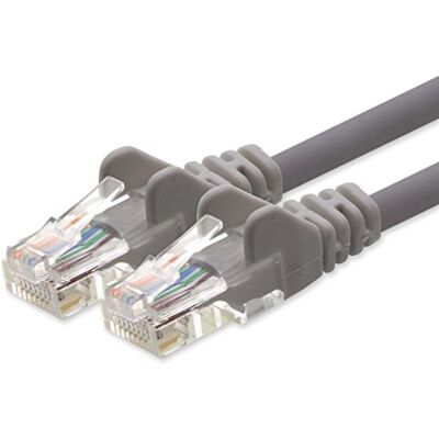 1aTTack.de 1aTTack Cavo Patch di rete CAT5e UTP con 2 spinotti RJ45 grigio 10 m 1aTTack.de 1aTTack Cavo Patch di rete CAT5e UTP con 2 spinotti RJ45 grigio 10 m