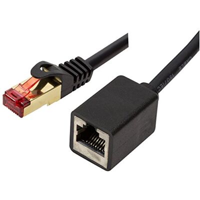 BIGtec Cavo patch LAN Ethernet di estensione CAT.5e (2M Prolunga Placcato Oro) BIGtec Cavo patch LAN Ethernet di estensione CAT.5e (2M Prolunga Placcato Oro)